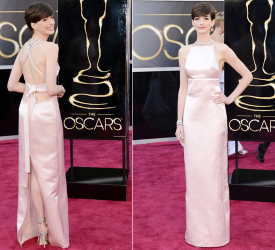 Anne Hathaway gana Oscar Mejor Actriz de Reparto 2013 (FOTOS)