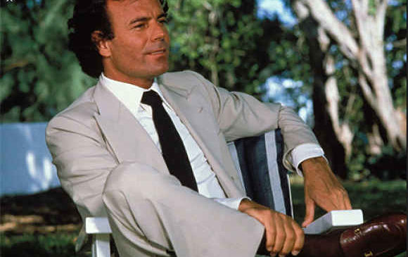 El cantante Julio Iglesias